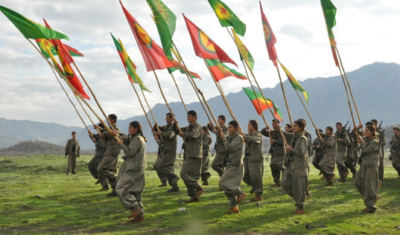 Kurdische Milizen im Kampf gegen den Türkischen Staat. Foto: Kurdishstruggle, licensed under CC BY 2.0, Kurdish PKK Guerillas, via flickr.com