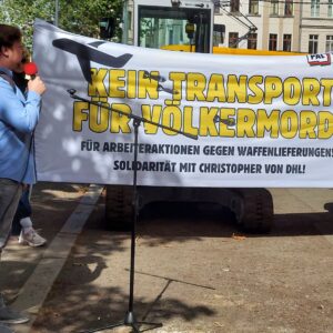 „Kein Transport für Völkermord“: Christopher T. gewinnt Prozess gegen DHL in Leipzig